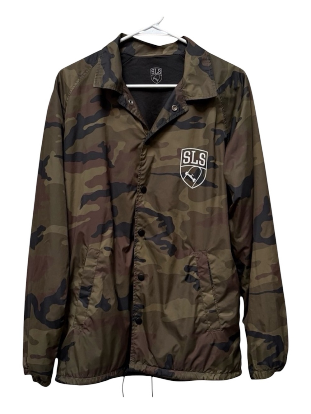 Street League Skateboarding Men's Camouflage Windbreaker Jacket Size Medium - Picture 2 of 9